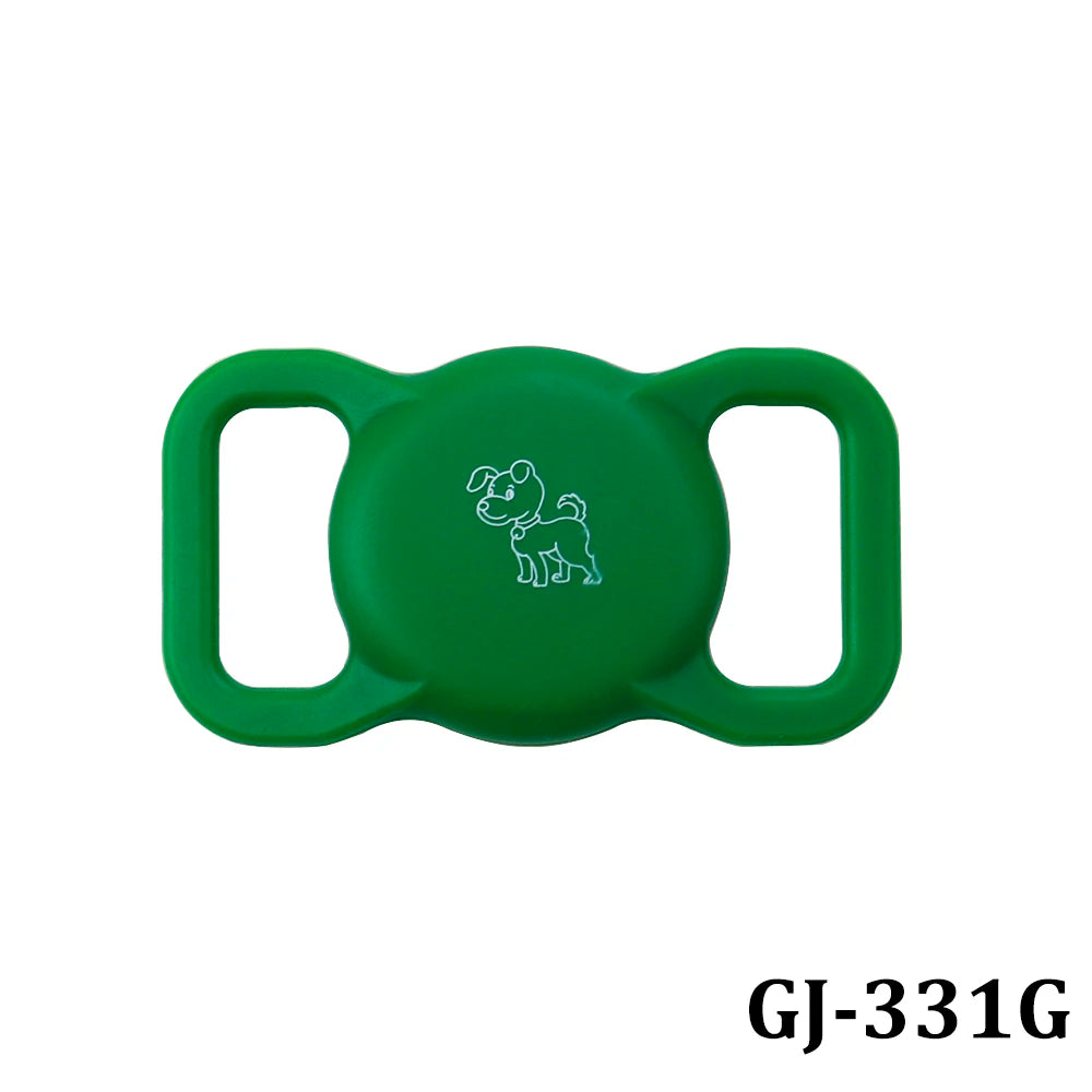 1Pcs Patterned Airtag Silicone Pet Collar anti Loss Cat Dog Locator Color Luminous Protection Apple Tracker Protective Sleeve