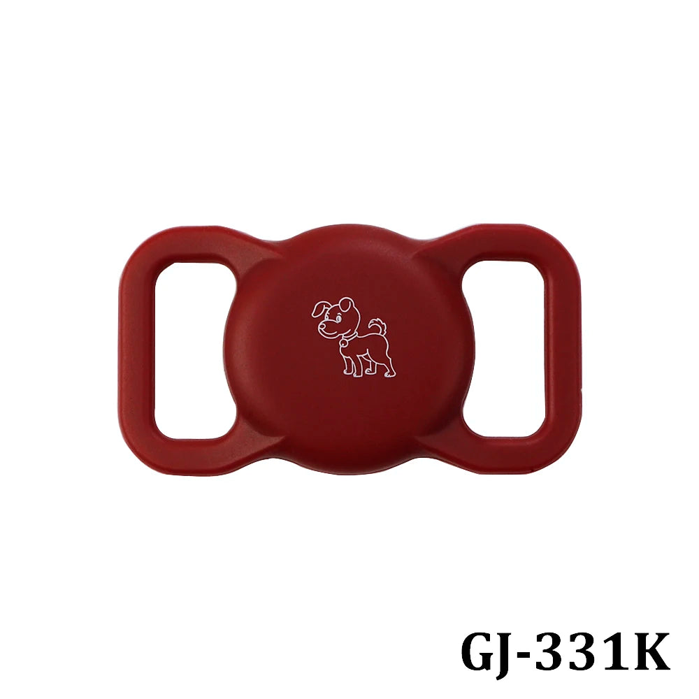 1Pcs Patterned Airtag Silicone Pet Collar anti Loss Cat Dog Locator Color Luminous Protection Apple Tracker Protective Sleeve