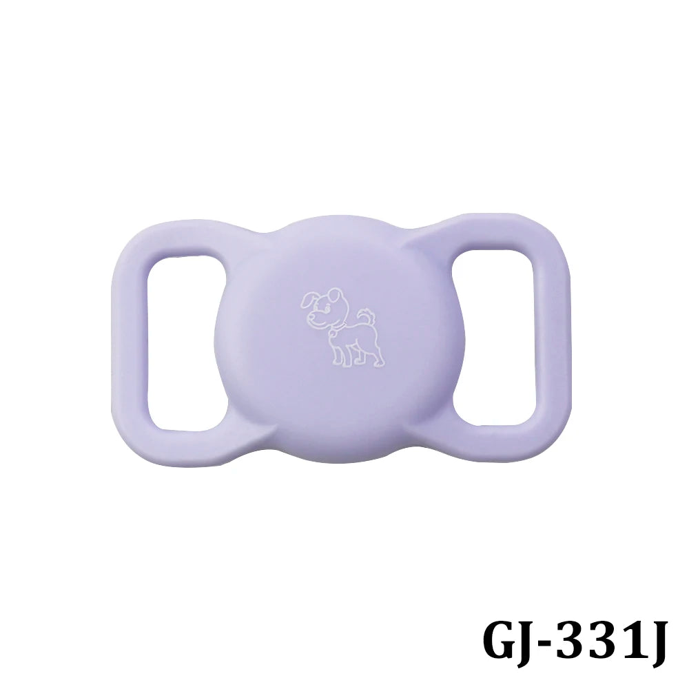 1Pcs Patterned Airtag Silicone Pet Collar anti Loss Cat Dog Locator Color Luminous Protection Apple Tracker Protective Sleeve