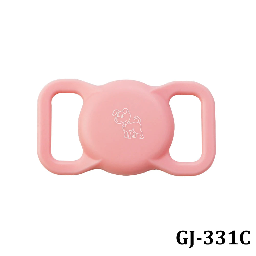 1Pcs Patterned Airtag Silicone Pet Collar anti Loss Cat Dog Locator Color Luminous Protection Apple Tracker Protective Sleeve